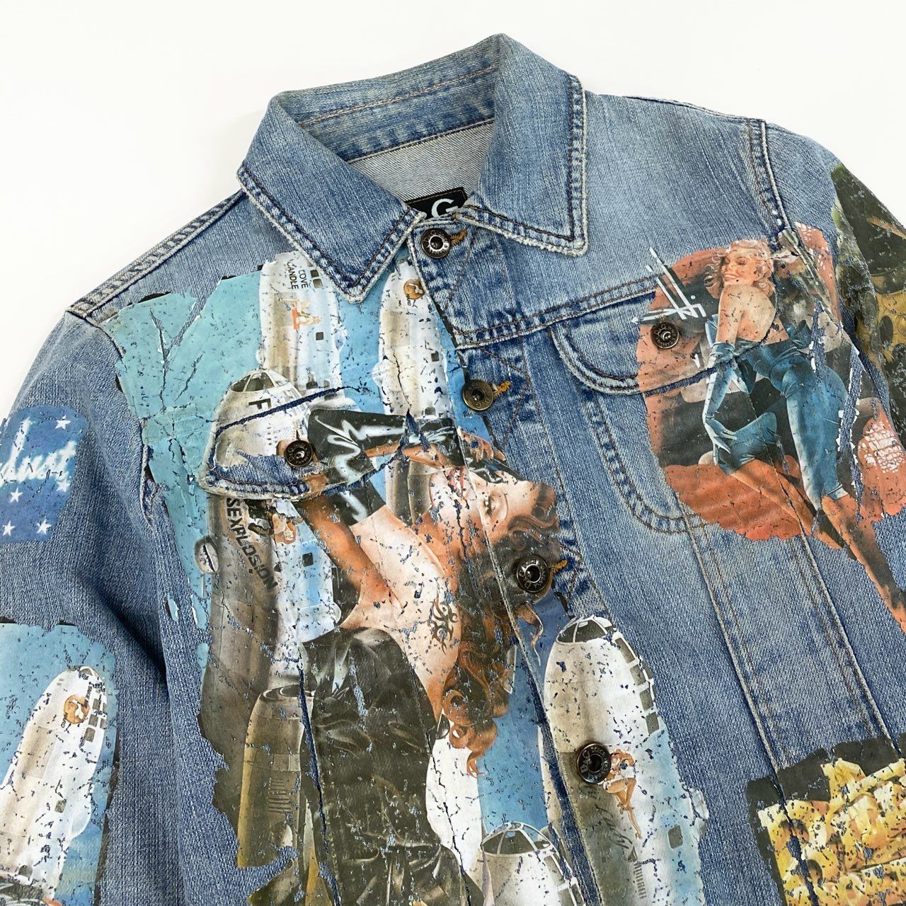 13f12 DOLCE&GABBANA ドルチェアンドガッバーナ デニムジャケット G 