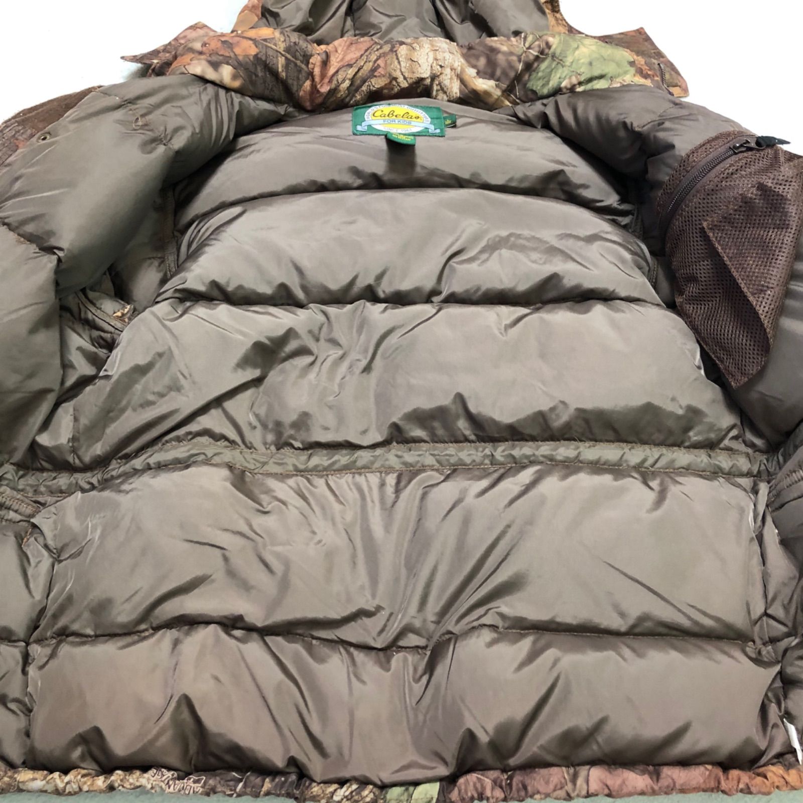 Cabela's ダウンジャケット ハンティングジャケット リアルツリーカモ