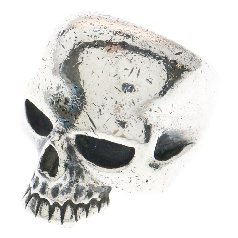CRAZY PIG (クレイジーピッグ) LARGE EVIL ショップ SKULL RING ラージ