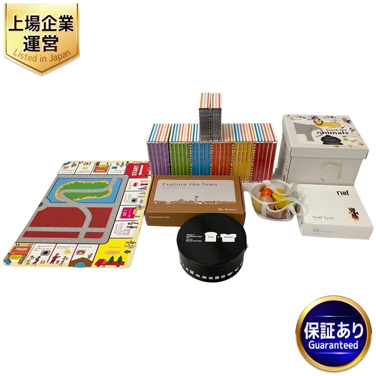 Benesse World wide Kids ワールドワイドキッズ Stage 1-6 英語 教材 幼児 ベネッセ 中古 W9150478