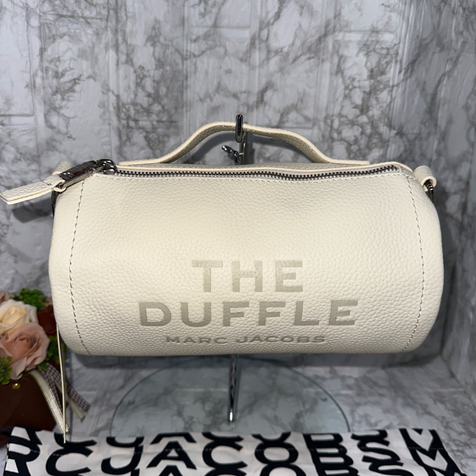 新品☆MARC JACOBS マークジェイコブスThe Duffleレザーバッグ