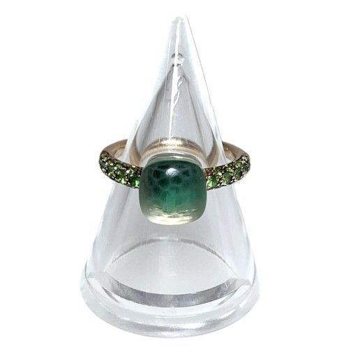 Pomellato ポメラート ヌード プチ リング 750PG 750WG プラシオライト