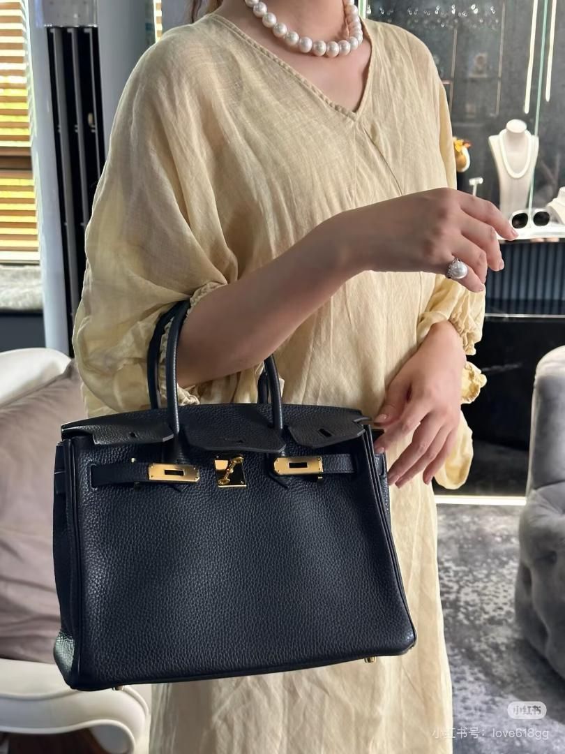 レディース ハンドバッグBirKinバ ーキン ブラック