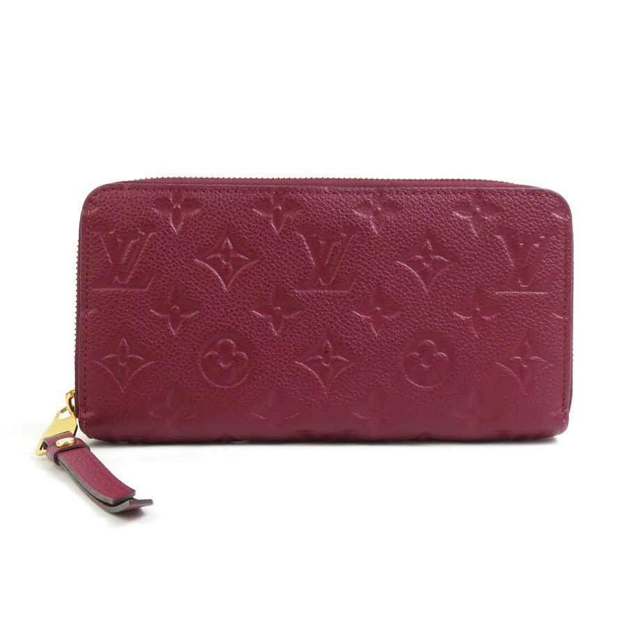 ルイ ヴィトン LOUIS VUITTON ラウンドファスナー長財布 モノグラム アンプラント ジッピーウォレット Ｍ60549