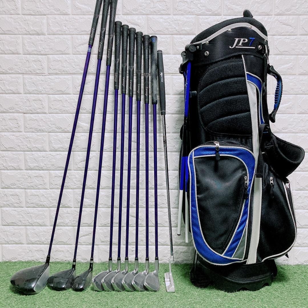 ゴルフクラブ メンズ セット Larouge ルラージュ 10本 初心者