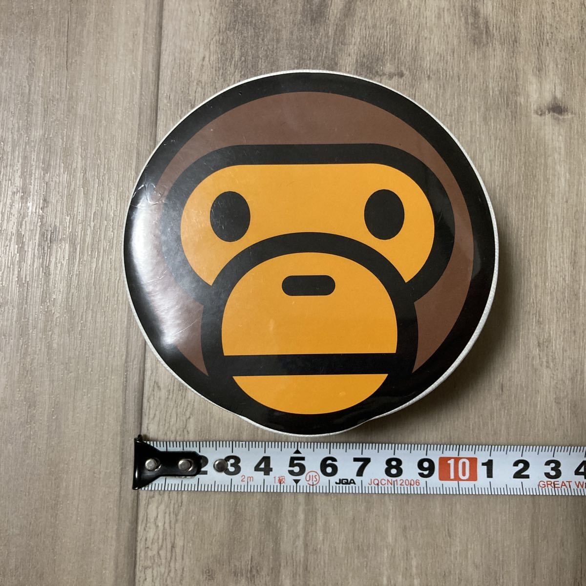 ☆APE エイプ 初期 猿顔ワッペン BAPEプリント デニム☆
