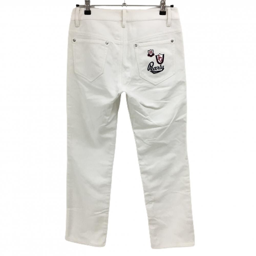 パーリーゲイツ レディースパンツ2 ホワイト 中古 レディース パーリー