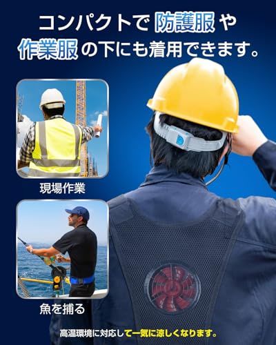 Bulonchi] ペルチェ ベスト【2025超大冷却面・冷却ブレート付き