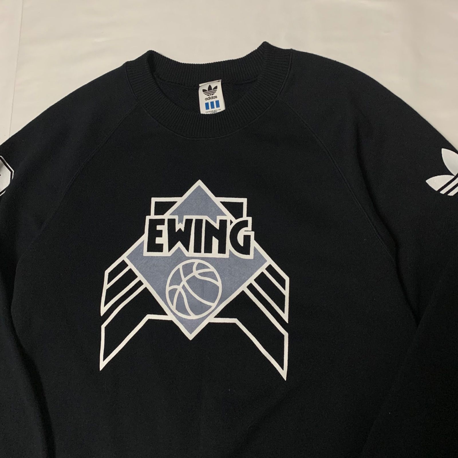 90s adidas “Patrick Ewing” Crew Neck Sweat Shirt アディダス