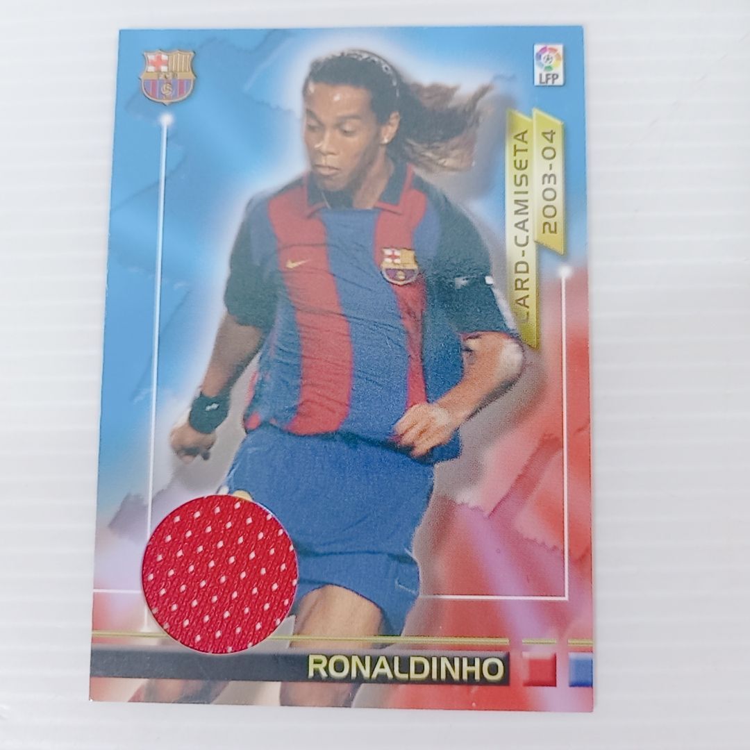 PANINI 2003-04 MEGAFICHAS RONALDINHO ロナウジーニョ 10 400枚限定