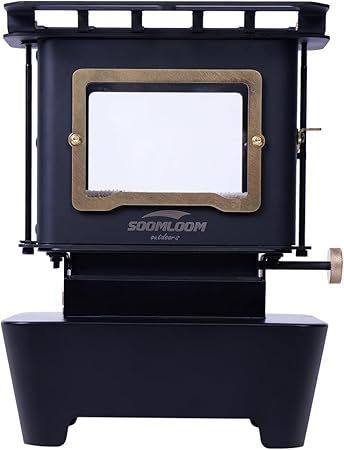 SoomloomアイロンストーブFLAMENCOビンテージオイルランタンキャンプランタンアウトドアポータブルバーナー焚き火冬キャンプストーブヒーター ウォーマー多用途