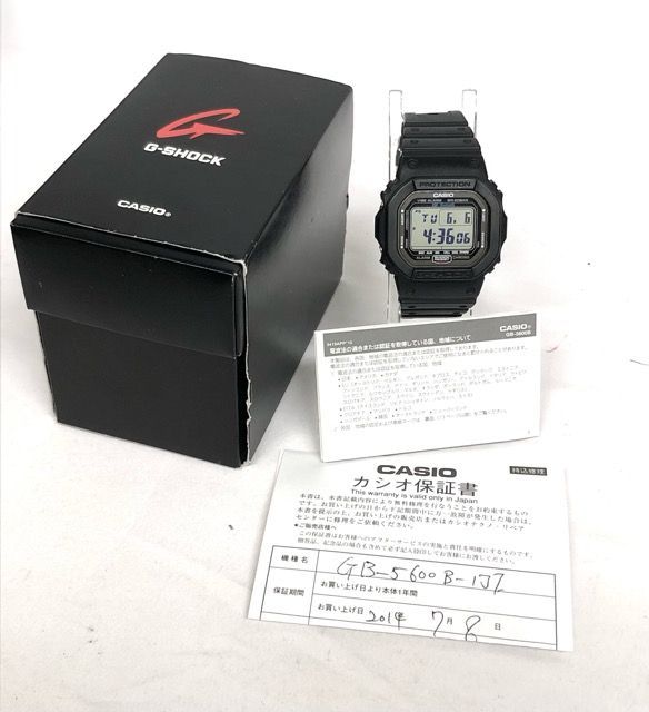 G-SHOCK Gショック GB-5600B-1BJF ボーイズ クォーツ 腕時計 Gショック