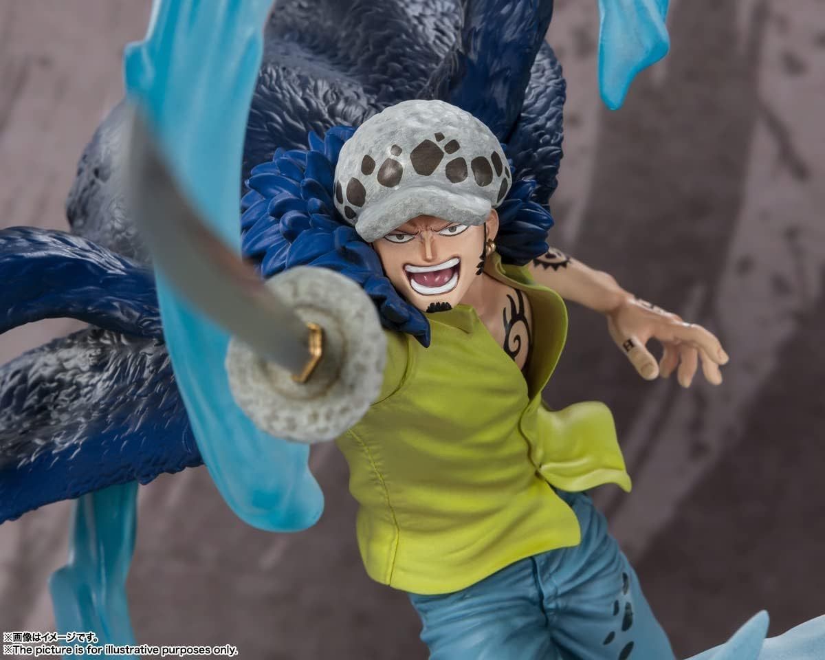 フィギュアーツZERO ONE PIECE[超激戦] トラファルガー・ロー -三船長 鬼ヶ島怪物決戦- 約240mm ABS&PVC製 塗装済み完成品フィギュア