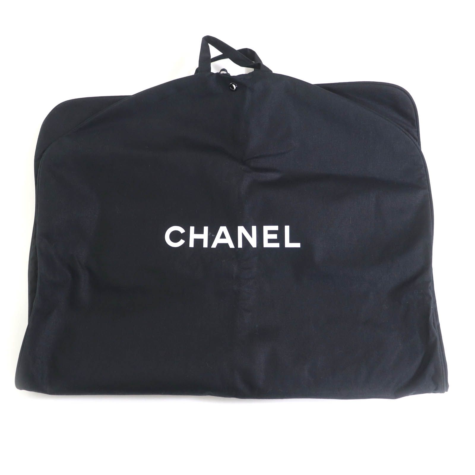 CHANEL シャネル P59083 カーフスキン ゴートファー ココマークボタン付 セーラー ライダースジャケット ブラック ホワイト 34 ガーメント付き フランス製 レディース SIROKUMA-CORPORATION_COM