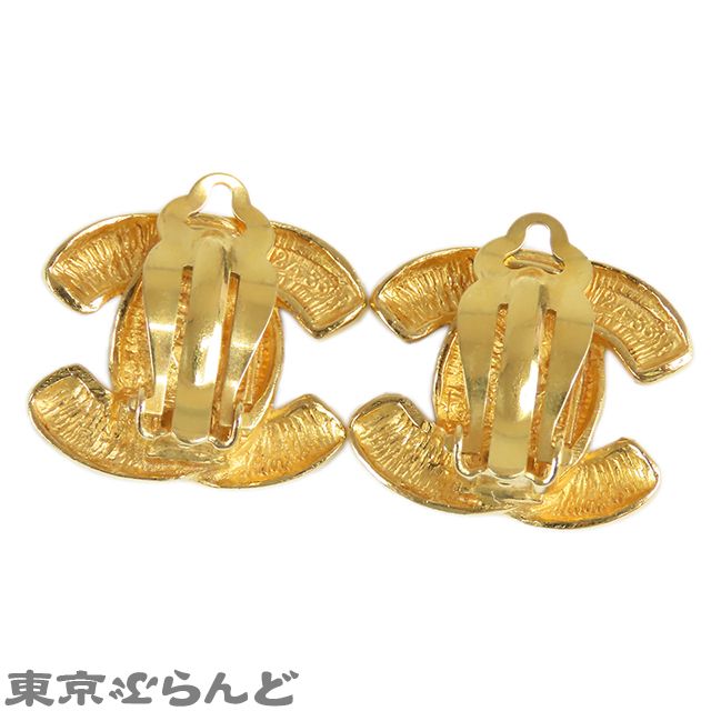 シャネル CHANEL ココマーク イヤリング 2433 ゴールド メタル