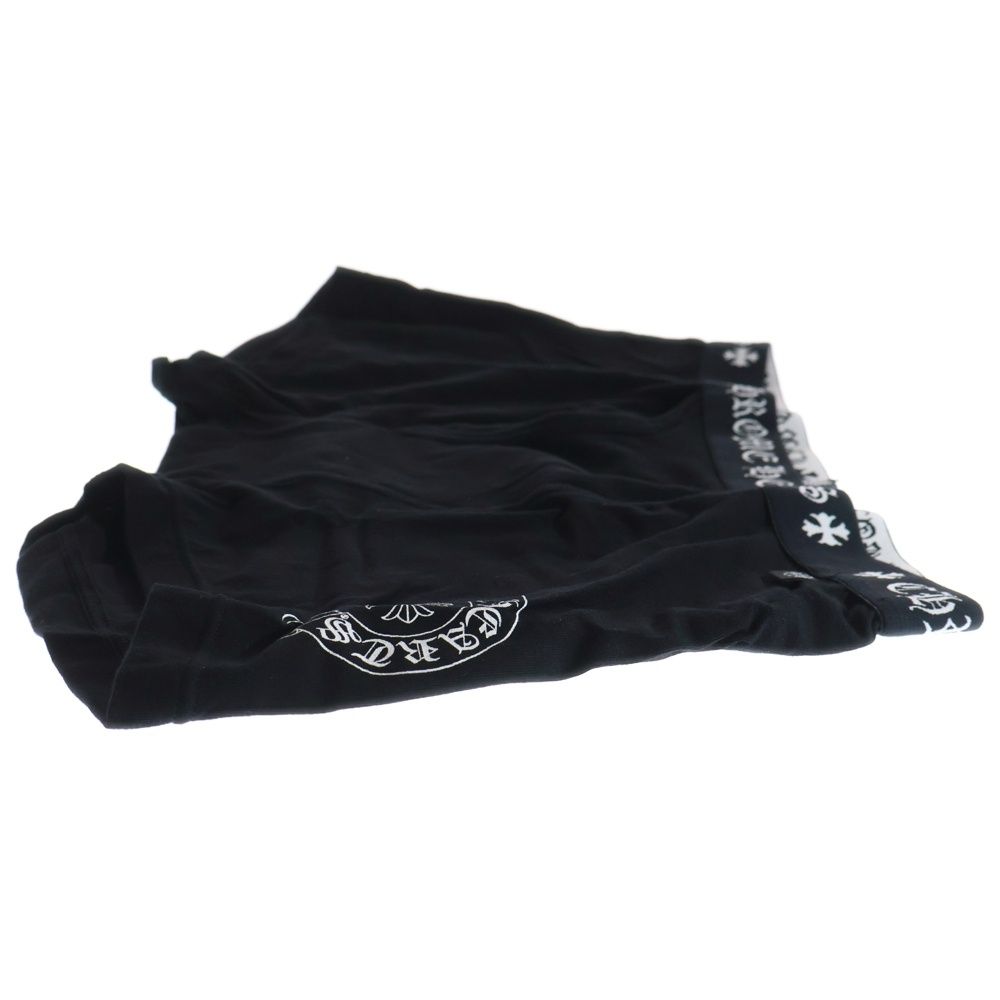 CHROME HEARTS クロムハーツ UNDERWEAR BOXER BRIEFS ホースシュープリント ボクサーブリーフ パンツ ブラック ワイドパンツ その他 