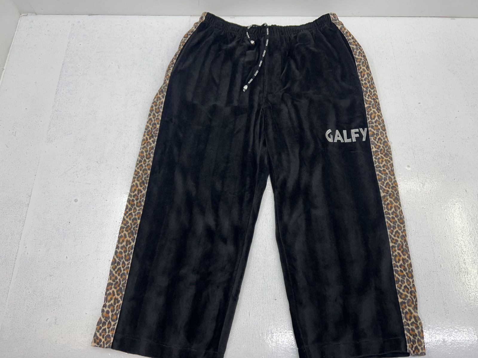 1670【美品】GALFY　ガルフィー　ベロア　上下セットアップ　刺繍　90S 1670【美品】GALFY ガルフィー ベロア 上下セットアップ 刺繍