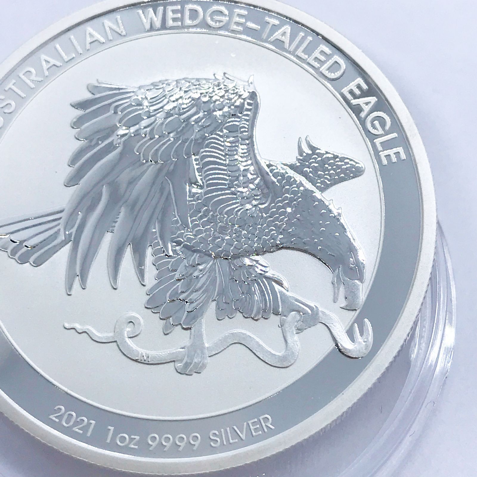 2021年 ウェッジテールイーグル 純銀 9999 1オンス銀貨 パースミント