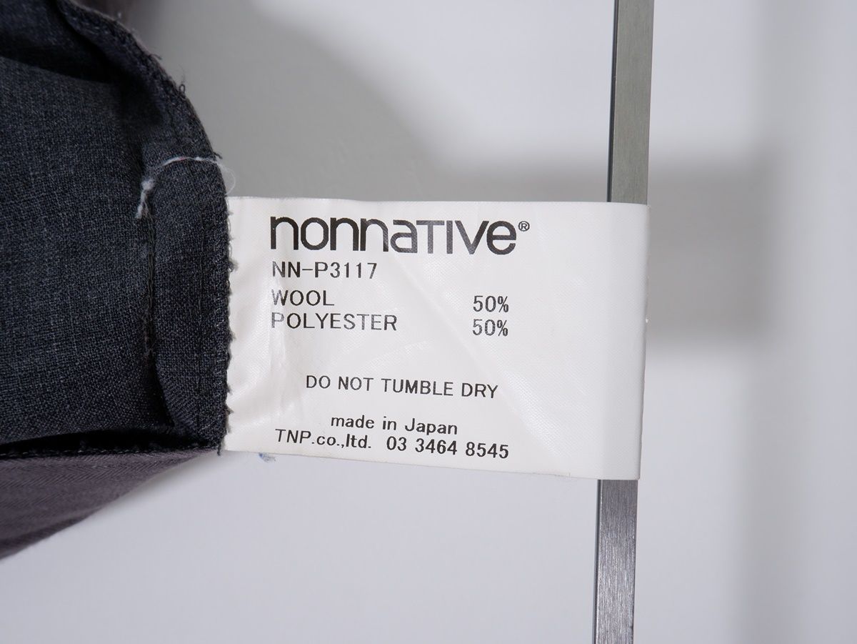  nonnativeノンネイティブ CLERK SLACKS W P RIPSTOP STRETCH スラックス テーパードパンツ 1 その他 パンツ