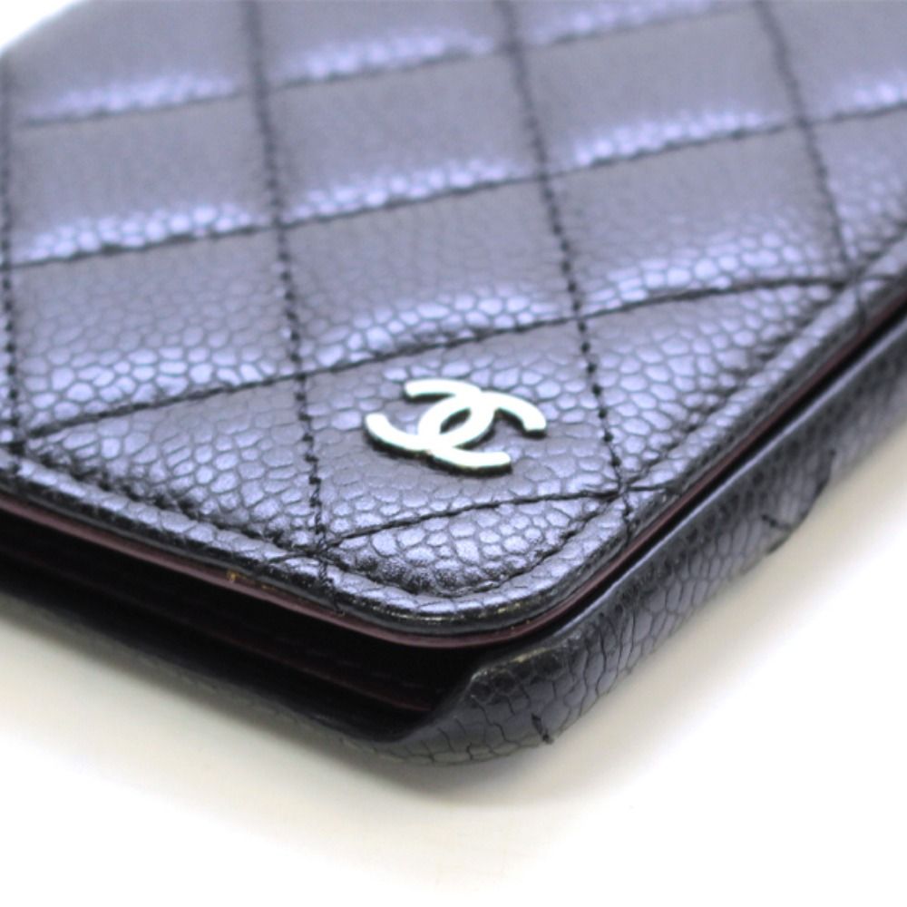 CHANEL シャネル キャビアスキン iPhone7plus/8plusケース