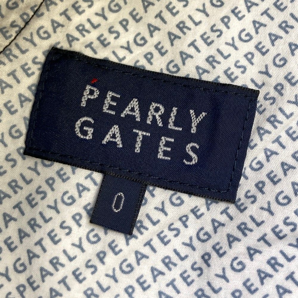 サイズ：0 PEARLY GATES パーリーゲイツ 055-2231916 パンツ  ブラック系 [240101489600] ゴルフウェア レディース ストスト サイズ：0 PEARLY GATES パーリーゲイツ 055-2231916 パンツ ブラック