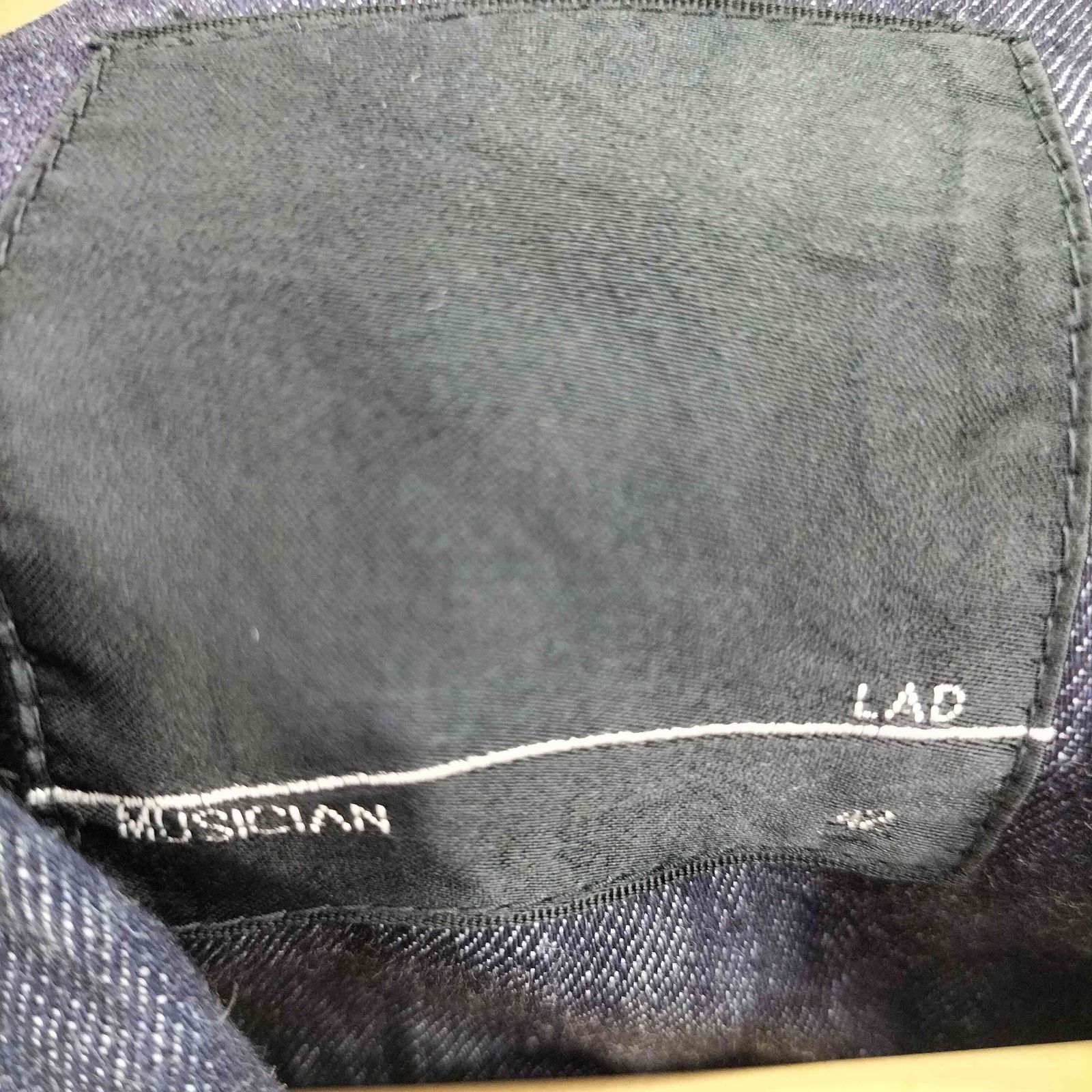 ラッドミュージシャン LAD MUSICIAN 18SS INDIGO インディゴ デニム S