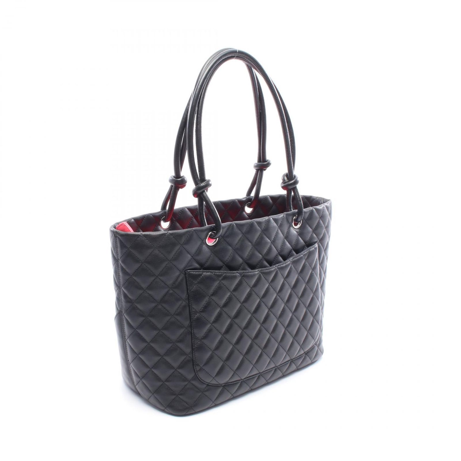 シャネル CHANEL トートバッグ カンボンライン ラージ ブラック