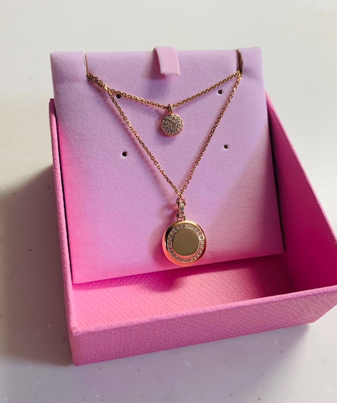 ペンダント ローズゴールド