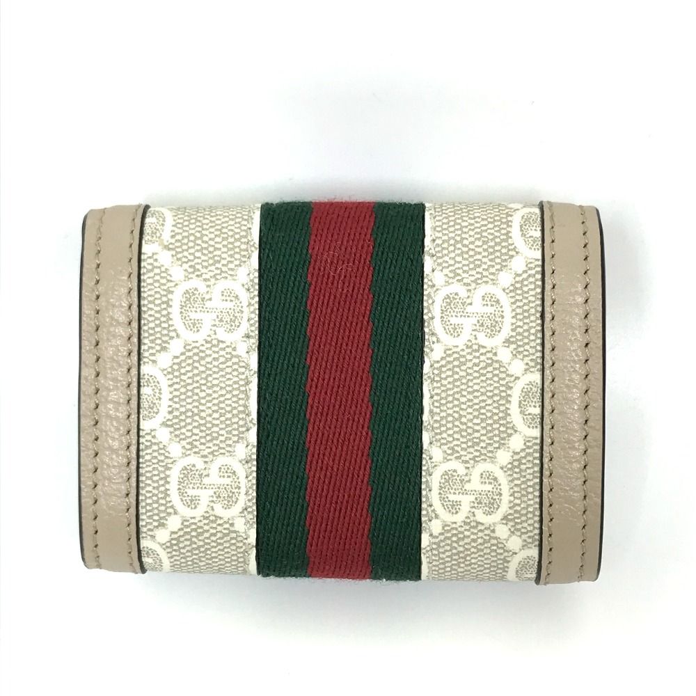 GUCCI グッチ 3つ折り財布 オフィディア ミニ ウォレット 735099 GGスプリームキャンバス - メルカリ