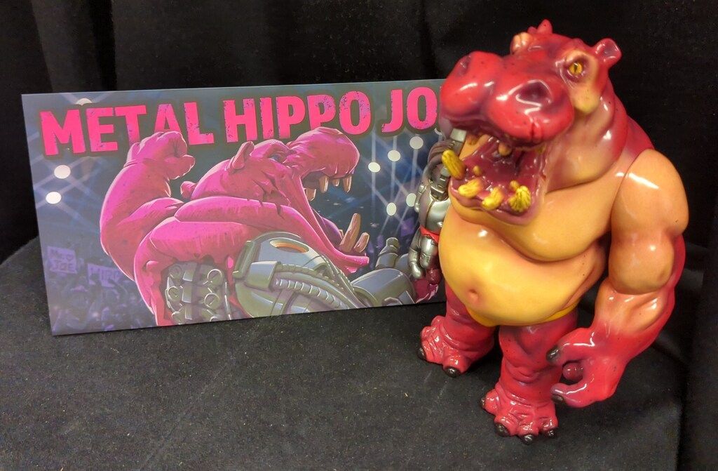 Momoco Studio 墓場の画廊 METAL HIPPO JOE メガカバ・ジョー