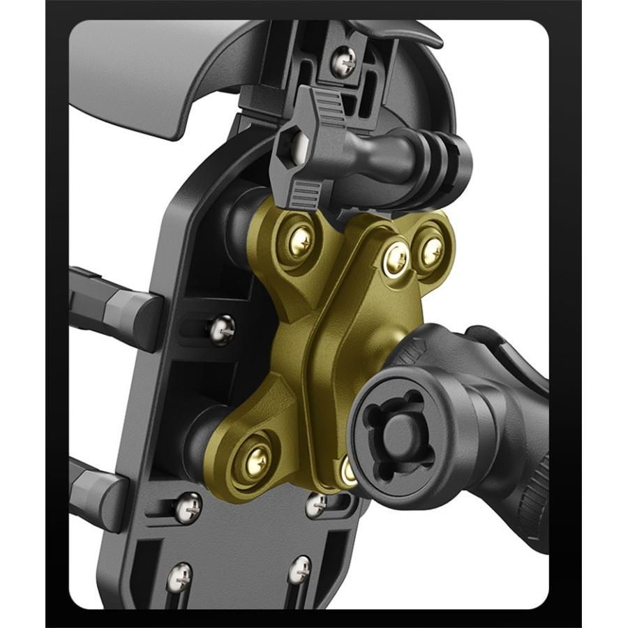 ワイヤレス充電 バイク用スマホホルダー