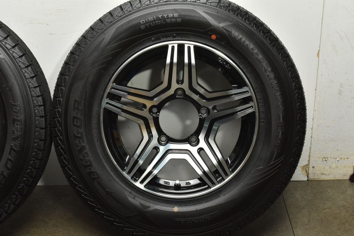 使用僅か プレミックス グラバス-Jr 15in 5.5J 5 PCD139.7 ウィンターマックスSJ8 195|80R15 5本セット ジムニーシエラ ノマド TRITUETUBI_COM