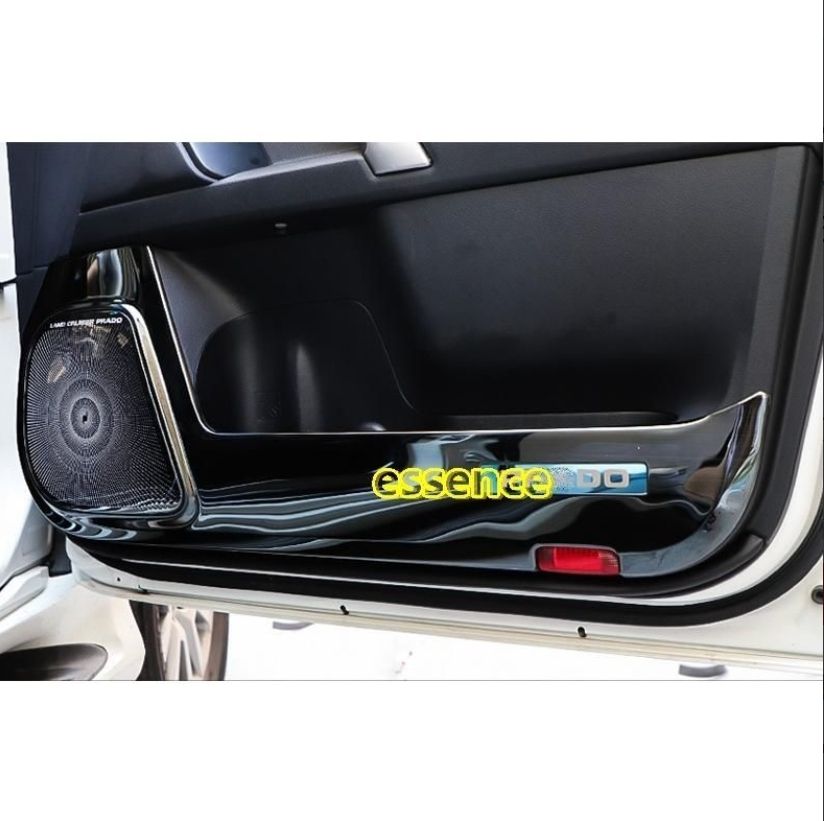 ドアキックパッド ホーンカバー トヨタ ランドクルーザープラド 150系 用 車のドア抗 kick 保護 パネル ドア スピーカーがバー ガーニッシュ 8P 4色選択 FFCRYSTALESIA_COM