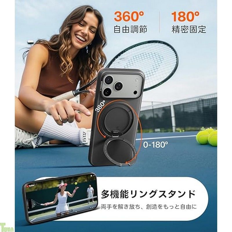 カメラコントロールボタン付き ストラップホ