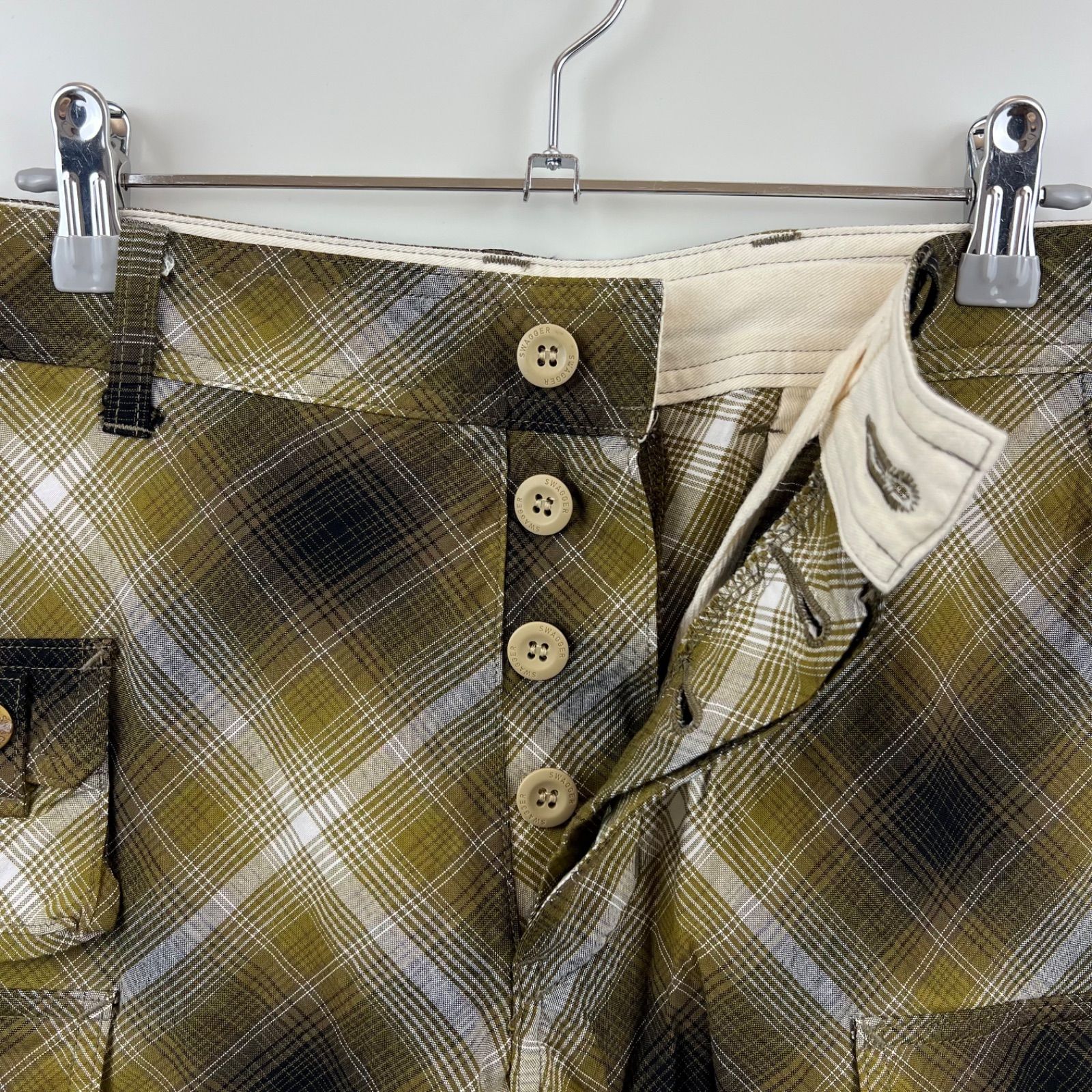 swagger SWG 00s ombre short half pants back logo 32