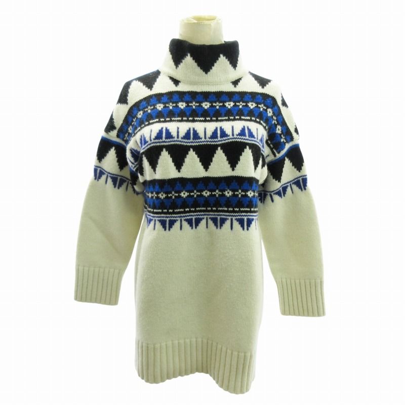 ポロ ラルフローレン POLO RALPH LAUREN 近年 ノルディック柄 長袖 ニット セーター カシミヤ混 タートルネック S レディース ポロ ラルフローレン POLO RALPH LAUREN 近年 ノルディック柄