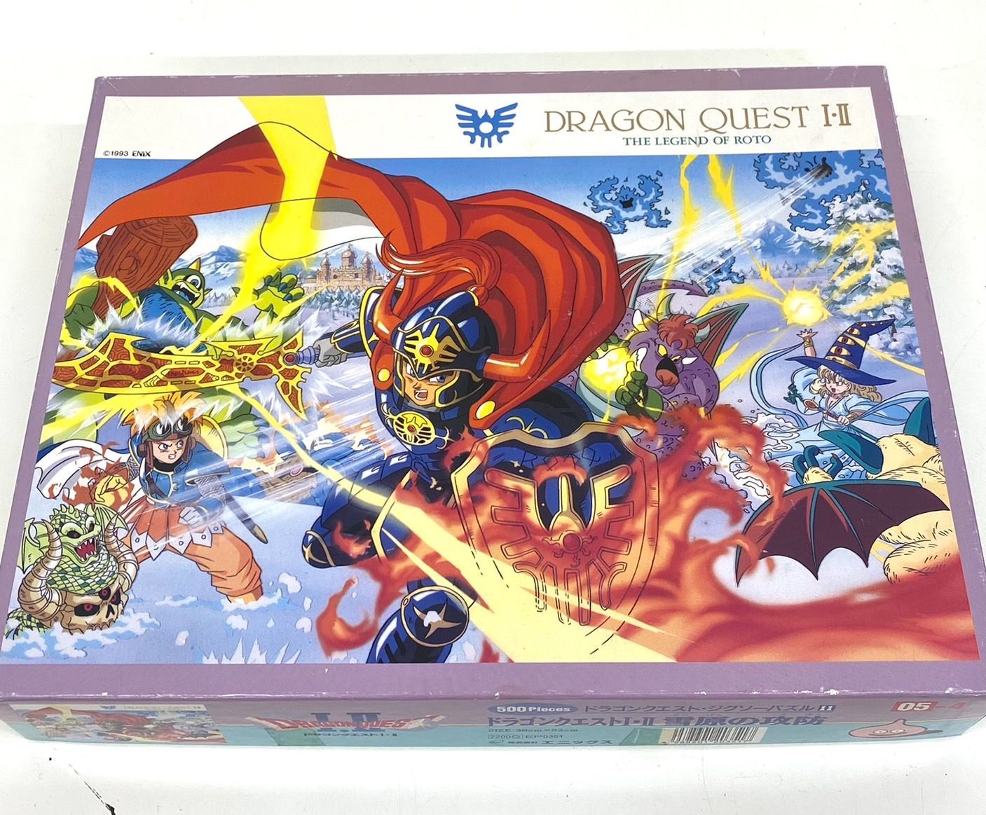ドラゴンクエストⅠ Ⅱ 雪原の攻防 500ピース ジグソーパズル KA
