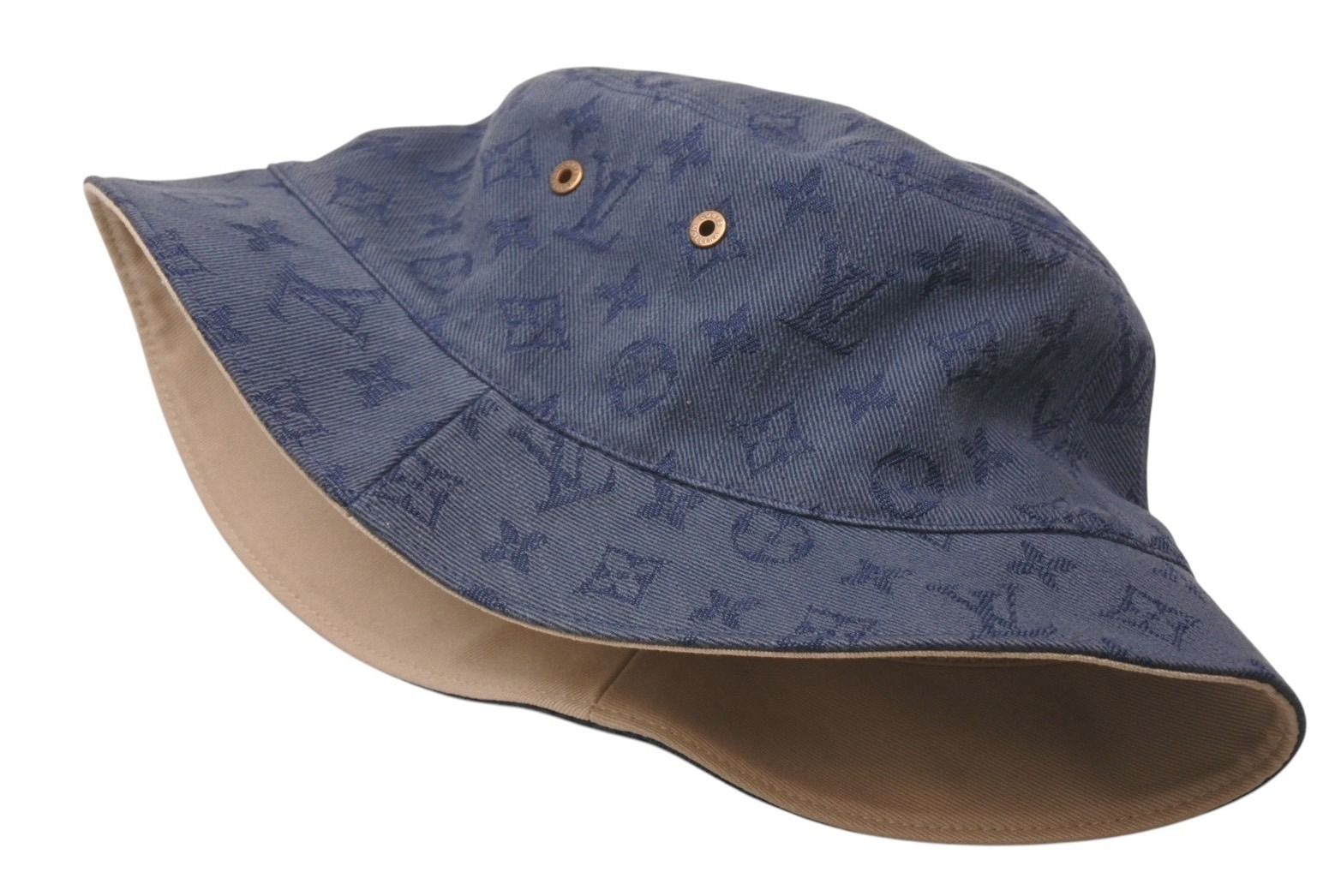 帽子 LOUIS VUITTON ルイヴィトン 19SS シャポーモノグラムデニム
