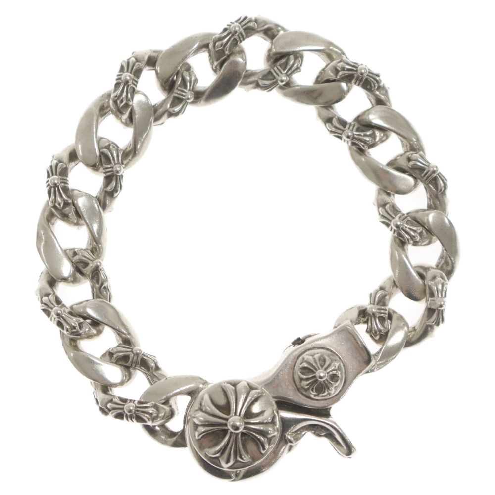 CHROME HEARTS (クロムハーツ) OLD FNCY CHN LNK オールド ファンシーリンククリップ シルバーブレスレット