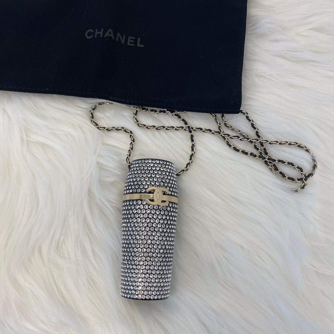 CHANEL（シャネル）リップケース ネックレス ビジュー 新品未使用 - メルカリ