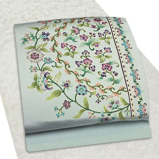 絹の頂点（伊と幸 松岡姫）紋意匠 正倉院 葡萄唐草 ダマスク