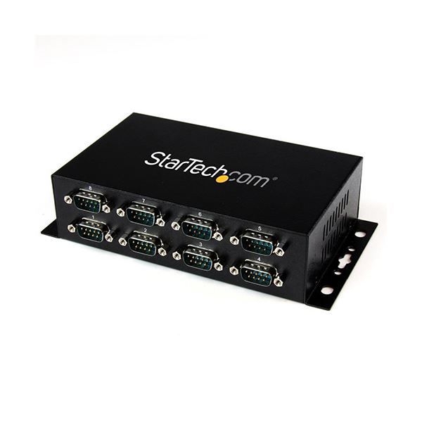 StarTech.com 8ポートUSB-RS232C変換ハブ USB B メス -x8 D-Sub 9ピン オス 壁掛け取付け ICUSB2328I 1個