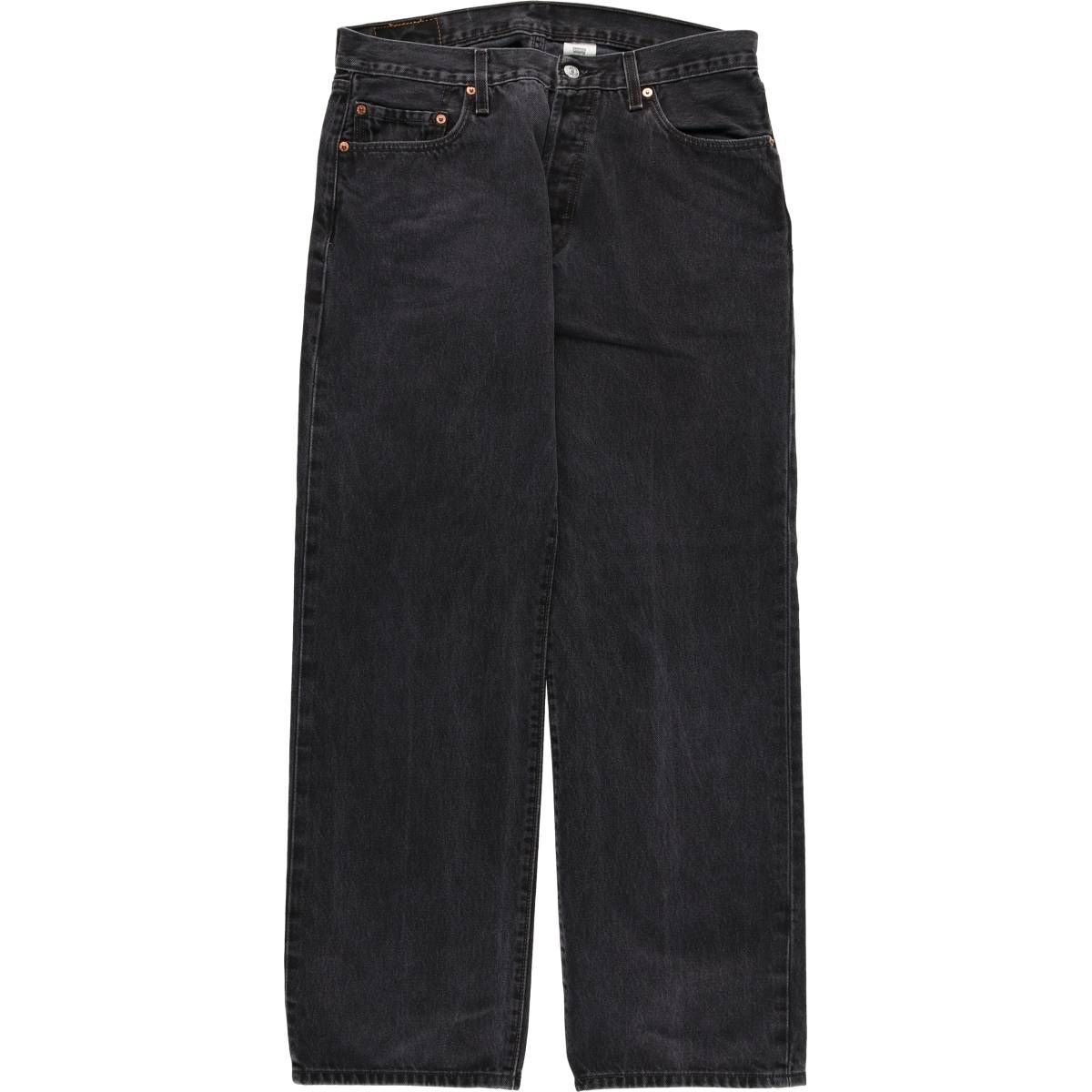 古着 90年代 リーバイス Levi s 501 ブラックデニム ストレートデニムパンツ メンズw34相当 ヴィンテージ|evb010448