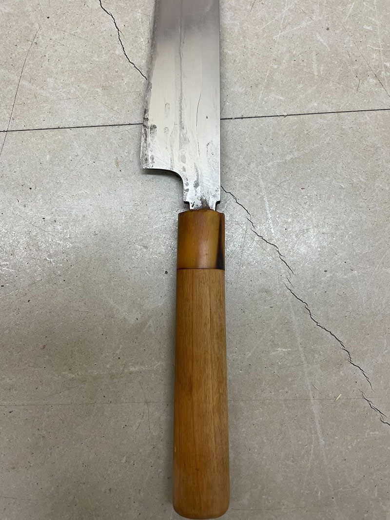 薄刃包丁 正本総本店　21㎝ IMG_0198_525f4986-6432-4143-