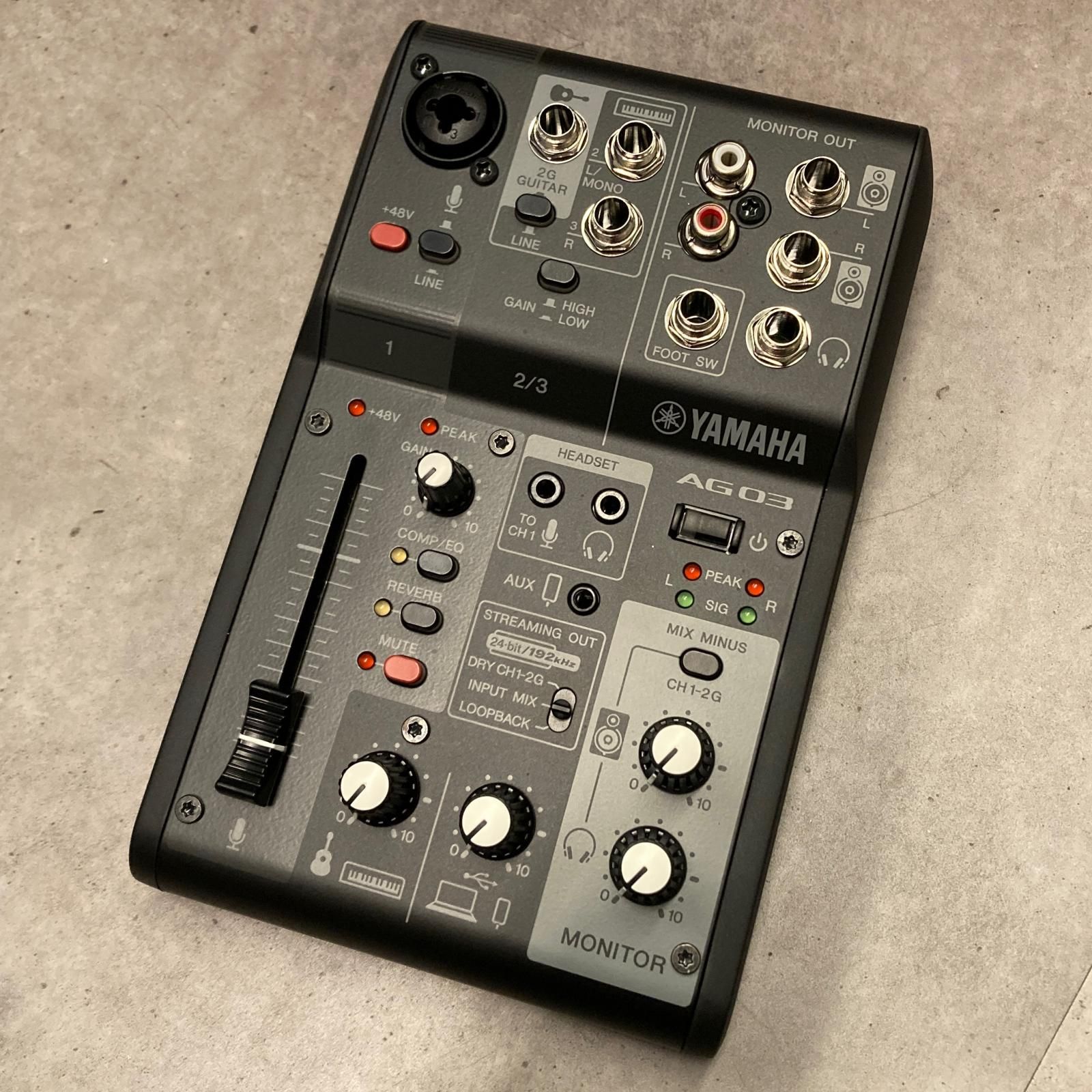 三重本店 楽器 YAMAHA ヤマハ DTM DAW 音響機器 AG03 MKII 477