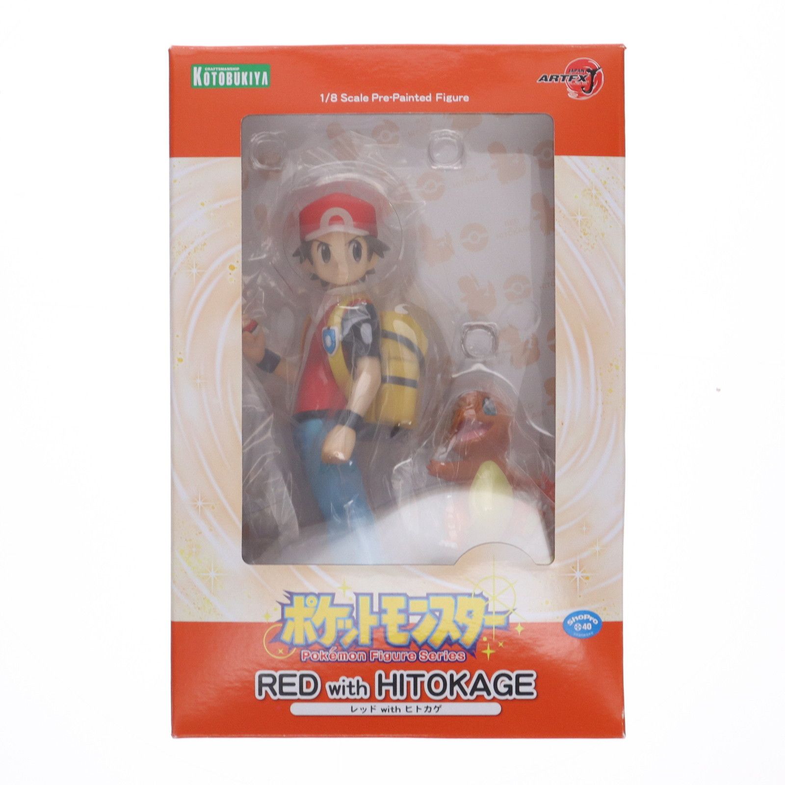 ポケモン レッド with ヒトカゲ フィギュア フィギュア】ARTFX J 『ポケットモンスター』シリーズ レッド