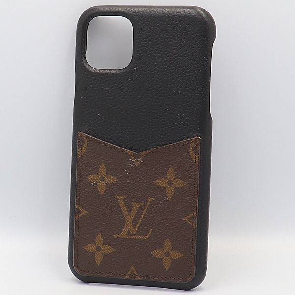 良品 最新 ルイヴィトン モノグラム ブラック iPhoneケース 11プロ