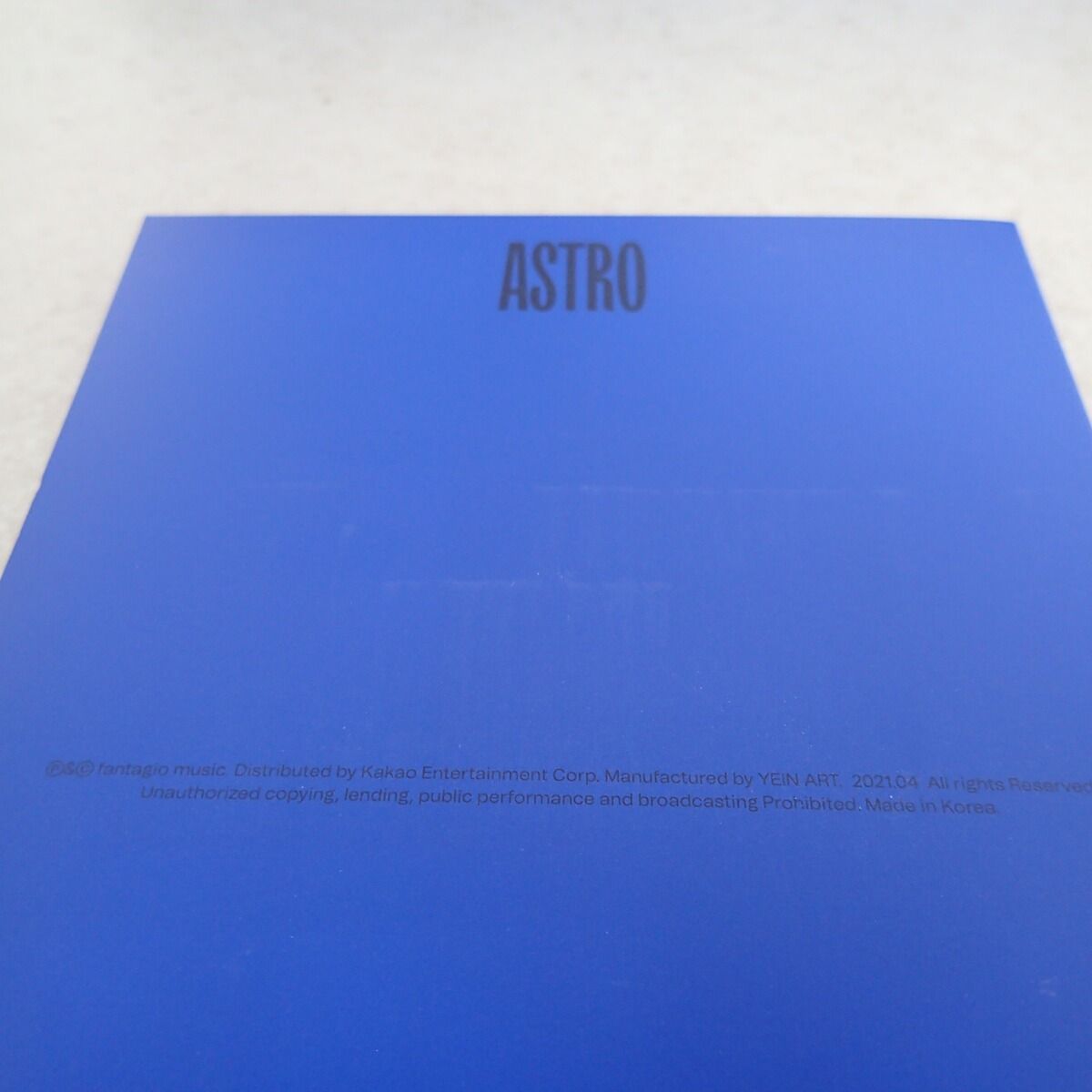 ASTRO 2nd Full Album All Yours YOU ver./ME ver. サイン入り