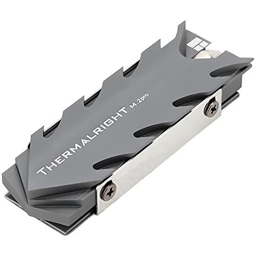 Thermalright M.2 プロ2280 SSDヒートシンク、8mm Heatpipe、高性能2倍側上昇温暖気流パッド，Thermalright TR-M.2 2280 Pro固体状態の放熱器、M.2固体状態のハードディスク、SSDヒートシンク、M.2メ