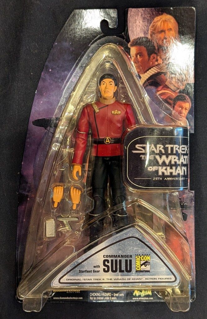 DIAMOND SELLECT TOYS 25th ANNIVERSARY COMMANDER SULU